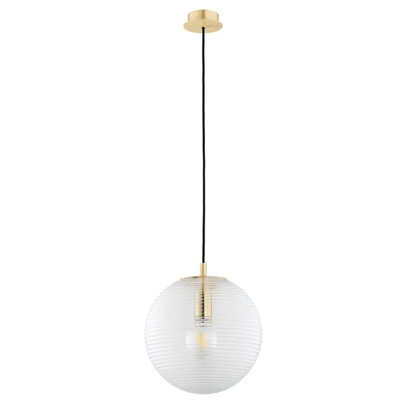 Delikatna lampa wisząca Evans ze szklanym kloszem Zamów teraz