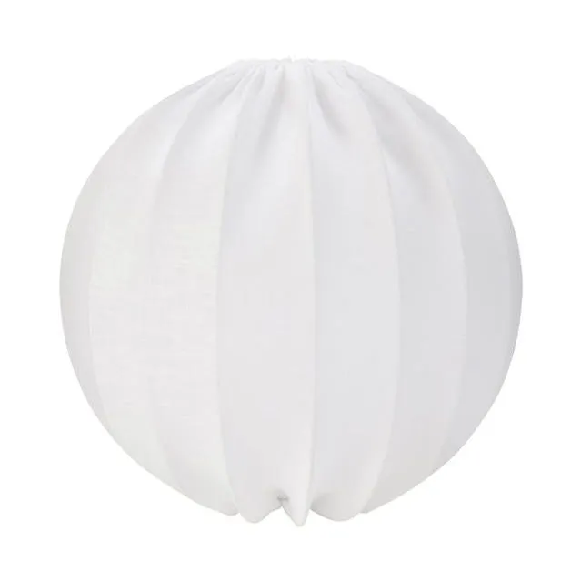Biała lampa wisząca Alva o prostym designie Darmowy zwrot