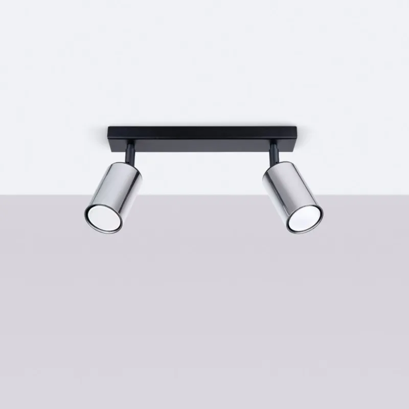 Elegancka lampa sufitowa Matty 2 na metalowym stelażu Wyjątkowa oferta