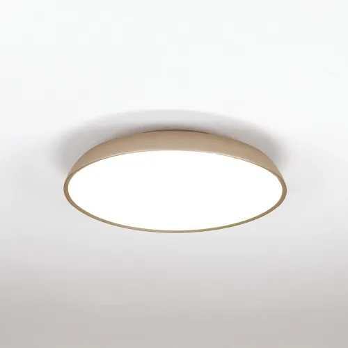 Ekspresowa dostawa Okrągły piaskowy ściemnialny plafon o średnicy 45cm Vivida International 0096.21.SA DIM WN Pinco LED 40W 3000K-4000K