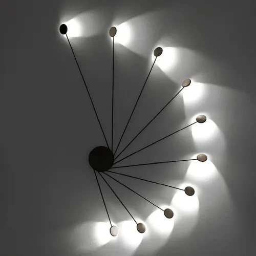 W kolorze brązu spiralny kinkiet Vivida International 0047.10.BZ Helix LED 10x2W 3000K Najlepsza cena
