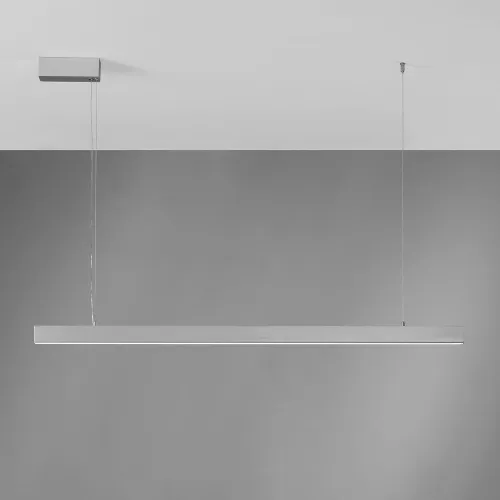 W kolorze tytanowym lampa wisząca listwa ledowa 125cm Vivida International 0100.31.TI WN Segment LED 30+10W 2700-3000-4000K Hit sprzedaży