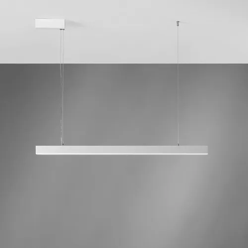 Biała lampa wisząca listwa ledowa 105cm Vivida International 0100.30.BI WN Segment LED 28+8W 2700-3000-4000K Szybka wysyłka