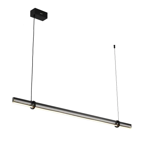Lampa wisząca podłużna czarna listwa 100cm Step Into Design ST-DN1620-100 BLACK Lovely LED 9W 3000K Promocja