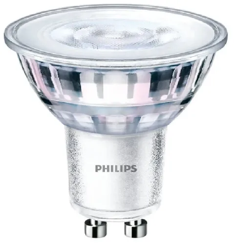Oferta limitowana Średnio mocna żarówka LED ciepła GU10 MR16 4,6W 355LM 2700K 36stopni Philips 8718696752517