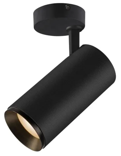 Czarna lampa sufitowa spot SLV 1004580 Numinos L LED 19W 2700K 60stopni Dali Do wyczerpania zapasów