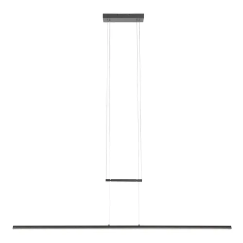 Wyjątkowa oferta Czarna lampa wisząca listwa ledowa 150cm Steinhauer 3318ZW Profilo 21W 2200-4000K CRI90 ściemnialna