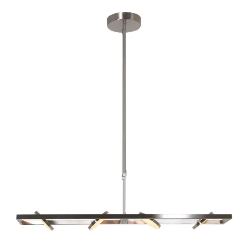Stalowa lampa wisząca z regulowanymi płaskimi kloszami Steinhauer 3516ST Soleil LED 4x10W 2200-4000K 90cm Niska cena