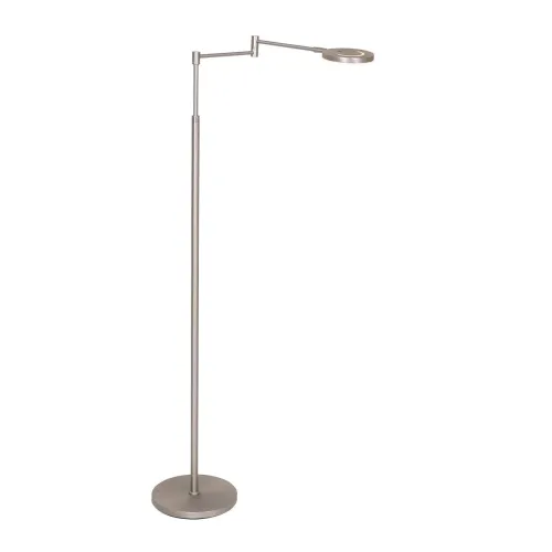 Stalowa ściemniana ruchoma lampa podłogowa Steinhauer 3515ST Soleil LED 7W 2700-4000K CRI90 144cm Rabat