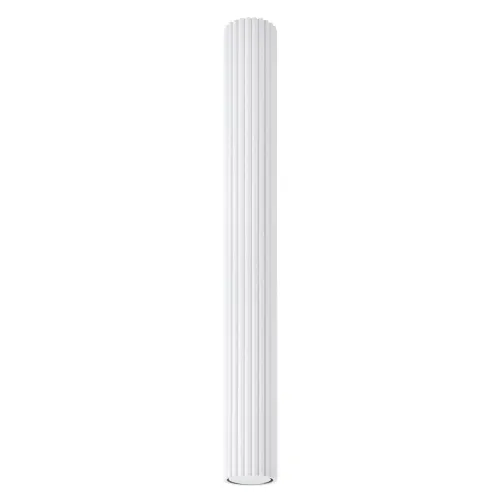 Biała lampa sufitowa tuba spot karbowana Sollux Lighting SL.1534 Karbon GU10 60cm x 6,5cm Zamów teraz
