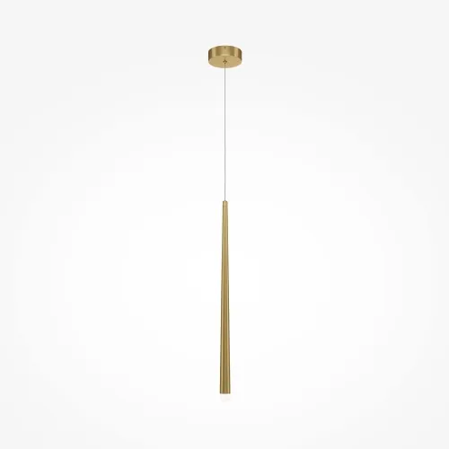 Wyjątkowa oferta Mosiężna lampa wisząca nad stół smukły walec Maytoni MOD132PL-L6BSK Cascade LED 6W 3000K 3,5cm