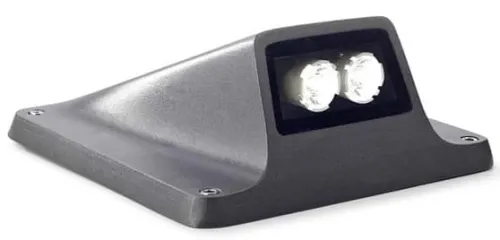 Szara lampa zewnętrzna na podłożę Leds C4 55-9883-Z5-CL Rexel LED 3,4W 3000K 48stopni IP66 Oferta czasowa