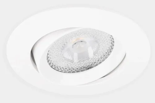 Dodaj do koszyka Białe okrągłe hermetyczne oczko Leds C4 90-A208-14-TS Lite LED 8,5W 3000K CRI90 IP54 34stopnie 8cm