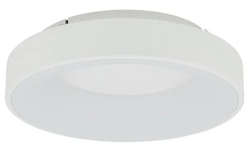 Popularny Biały wklęsly okrągły plafon sufitowy Nowodvorski 11203 Nikki Round LED 32W 4000K 38cm
