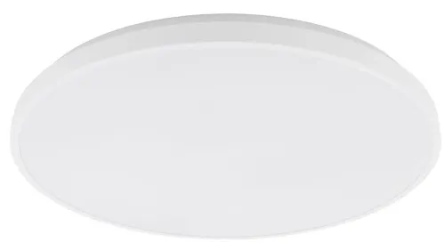 Biały okrągły płaski plafon łazienkowy Nowodvorski 10980 Agnes Round LED 32W 4000K IP44 49cm Ostatnie sztuki