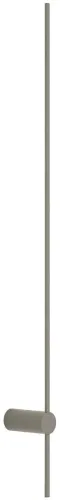 Podłużny smukły oliwkowy kinkiet ledowy w kształcie linii Nowodvorski 11382 Saber 16W 4000K CRI90 120cm Obniżka ceny