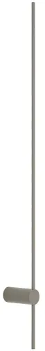 Nowy Podłużny smukły oliwkowy kinkiet ledowy w kształcie linii Nowodvorski 11381 Saber 16W 3000K CRI90 120cm