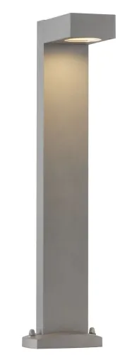 Wyjątkowa oferta Szara lampa zewnętrzna do oświetlenia podjazdu SLV 232294 Quadrasyl GX53 IP44 75cm