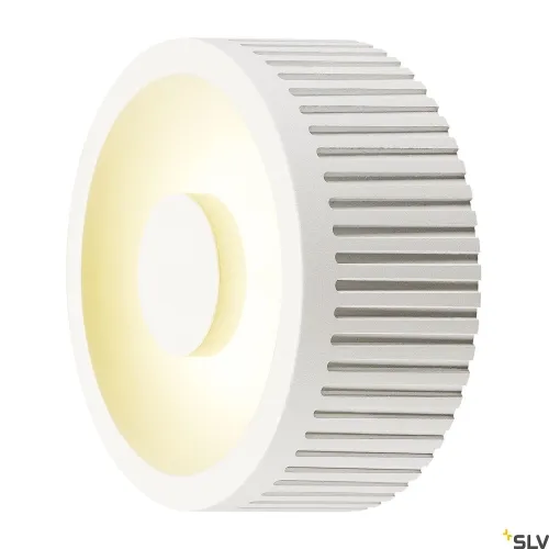 Bezpieczne zakupy Biała okrągła lampa ścienno sufitowa SLV 117351 Occuldas LED 15W 3000K 12,8cm ściemnialna fazowo
