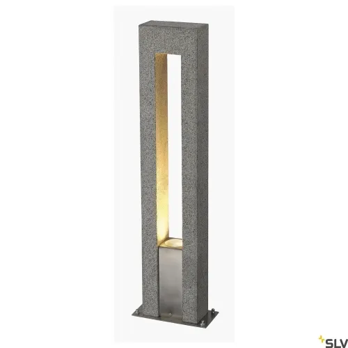 Granitowy foremny słupek oświetleniowy zewnętrzny SLV 231420 Arrock GU10 IP44 70,5cm Tylko do końca tygodnia