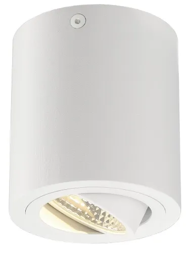 Biała lampa sufitowa ściemnialna tuba spot SLV 113931 Triledo LED 6,2W 3000K 580LM CRI90 38stopni 9,5x8,5cm Rabat