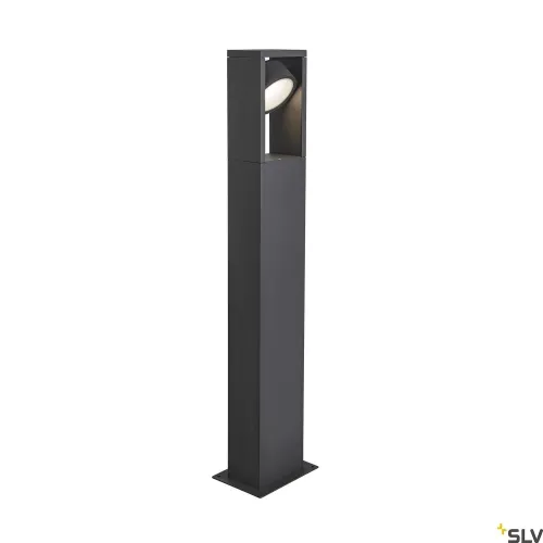 Antracytowa zewnętrzna lampa stojąca SLV 1004750 Eskina LED CCT 15W 3000/4000K IP65 75cm Cena promocyjna