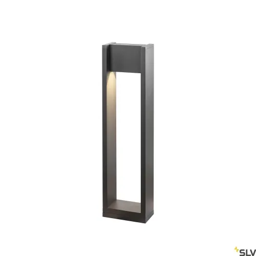 Antracytowy foremny słupek oświetleniowy SLV 1003001 Quad LED 18W 3000K IP65 90cm Tani