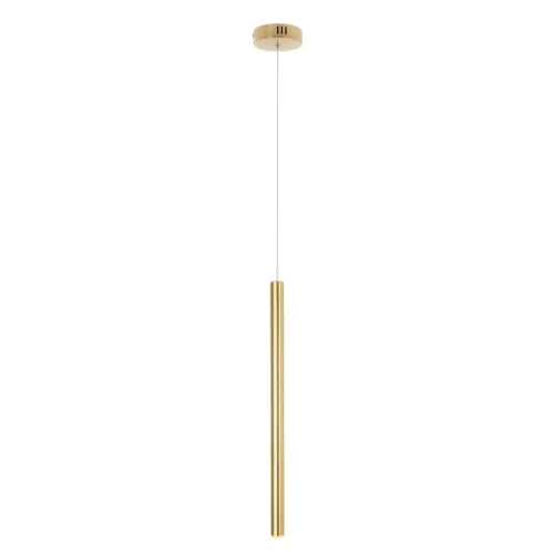 Lampa wisząca smukła złota szczotkowana tuleja 45cm x 2,5cm MaxLight P0459 Organic LED 1W 3000K Bestseller