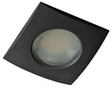 Czarna kwadratowa lampa podtynkowa oczko wodoszczelne Azzardo AZ0812 Ezio GU10 IP54 9cm Kup online