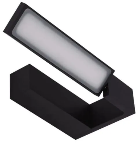 Czarny kinkiet łazienkowy z obracanym źródłem światła Azzardo AZ2961 Dalen LED 12W 4000K IP44 23cm Kup teraz