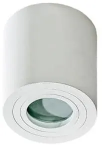 Biała wodoszczelna tubka do łazienki spot Azzardo AZ2690 Brant GU10 IP44 9,5cm x 9cm Hit cenowy