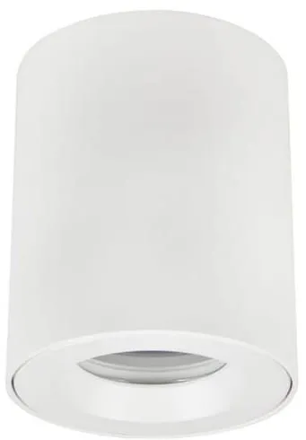 Biała lampa sufitowa tubka wodoszczelna do łazienki Azzardo AZ2559 Aro GU10 IP54 10cm x 8cm Dostępne od ręki