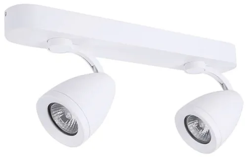Wyprzedaż Biała lampa sufitowe podwójne reflektorki spot Azzardo AZ1241 Albico 2xGU10
