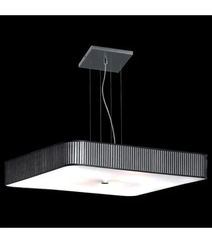 Dodaj do koszyka Lampa wisząca z kwadratowym zaoblonym abażurem Ramko 67469 Toledo 4xE14 50cm