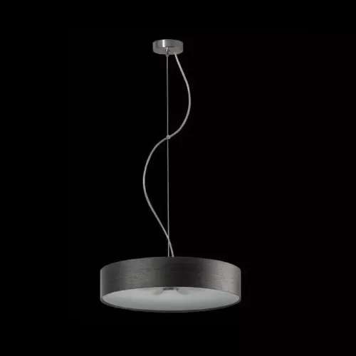 Wyprzedaż Lampa wisząca z okrągłym kloszem w szarym połysku Ramko 67004 Lima 3xG9 30cm
