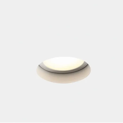 Ostatnie sztuki Okrągła bezramkowa lampa do sufitu podwieszanego Elkim Lighting 234501102 Rondo LED 6W 3000K 80stopni 14,9cm IP44