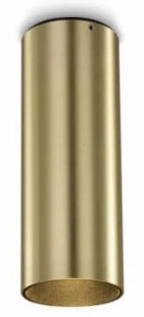 Złota z czarnym ringiem lampa sufitowa tuba walec Elkim Lighting 321901253 Lazer LED 5W 4000K 38stopni 6cm x 16,3cm Dodaj do koszyka