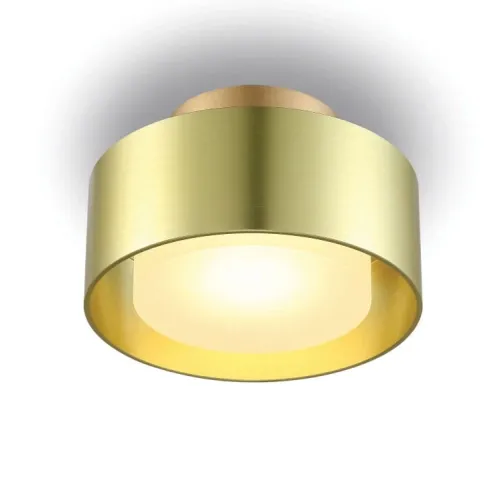 Zamów dziś Złota okrągła lampa sufitowa Elkim Lighting 322901104 Braket LED 6W 3000K 14,8cm