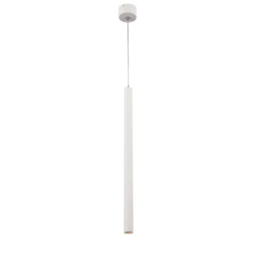 Biała lampa wisząca walec tuba 2,8cm x 50cm Elkim Lighting 501201202 Scop LED 3W 4000K 30stopni Oferta czasowa