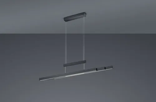 Lampa Wisząca Listwa 150cm Trio 375310532 Trajan LED 42W 2700K ściemniacz czarna Oferta czasowa