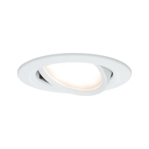 Zestaw Premium Coin Slim ściemniany LED 1x6,8W 2700K 230V 51mm Biały Mat/Aluminium Paulmann PL93876 Obniżka ceny