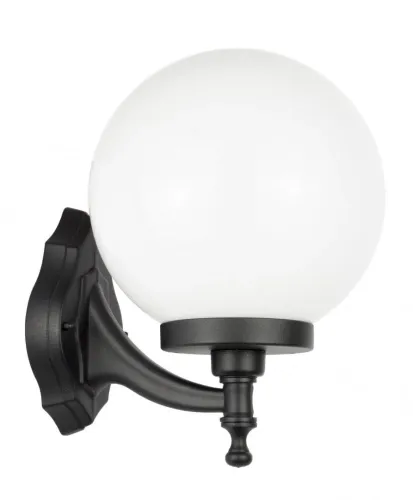 Wyprzedaż Zewnętrzna lampa ścienna z szklaną kulą SU-MA K 3012/1/K 250 Kule Classic E27 IP43