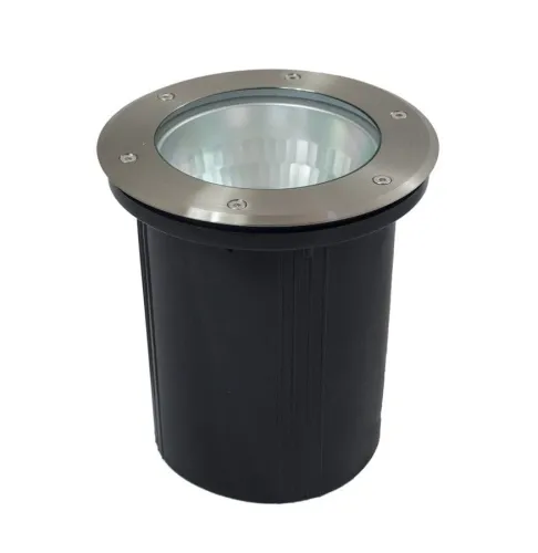 Zniżka Okrągła lampa najazdowa gruntowa SU-MA 4031 Pabla Max E27 IP67 21cm