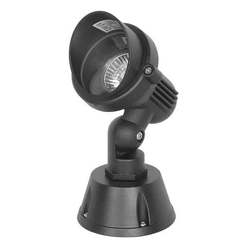 Czarna zewnętrzna lampa stojąca reflektor ogrodowy SU-MA 3446 Prit GU10 IP54 18cm Wysoka jakość