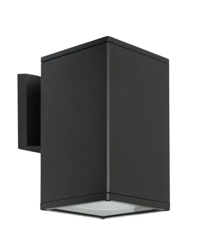 Tylko do końca tygodnia Czarna zewnętrzna lampa ścienna SU-MA 8002 BL Adela E27 IP54