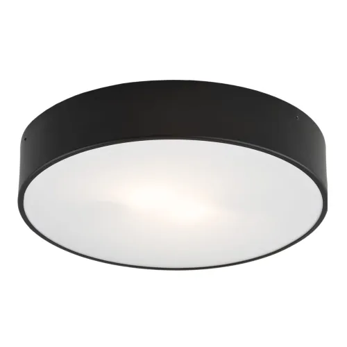 Lampa sufitowa Plafon okrągły Argon 1186 3xE27 8cm x 45cm czarny Oferta limitowana