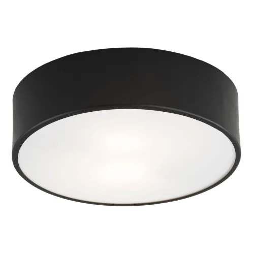 Czarny okrągły plafon lampa sufitowa 25cm Argon 3081 Darling 2xE27 Najlepsza cena
